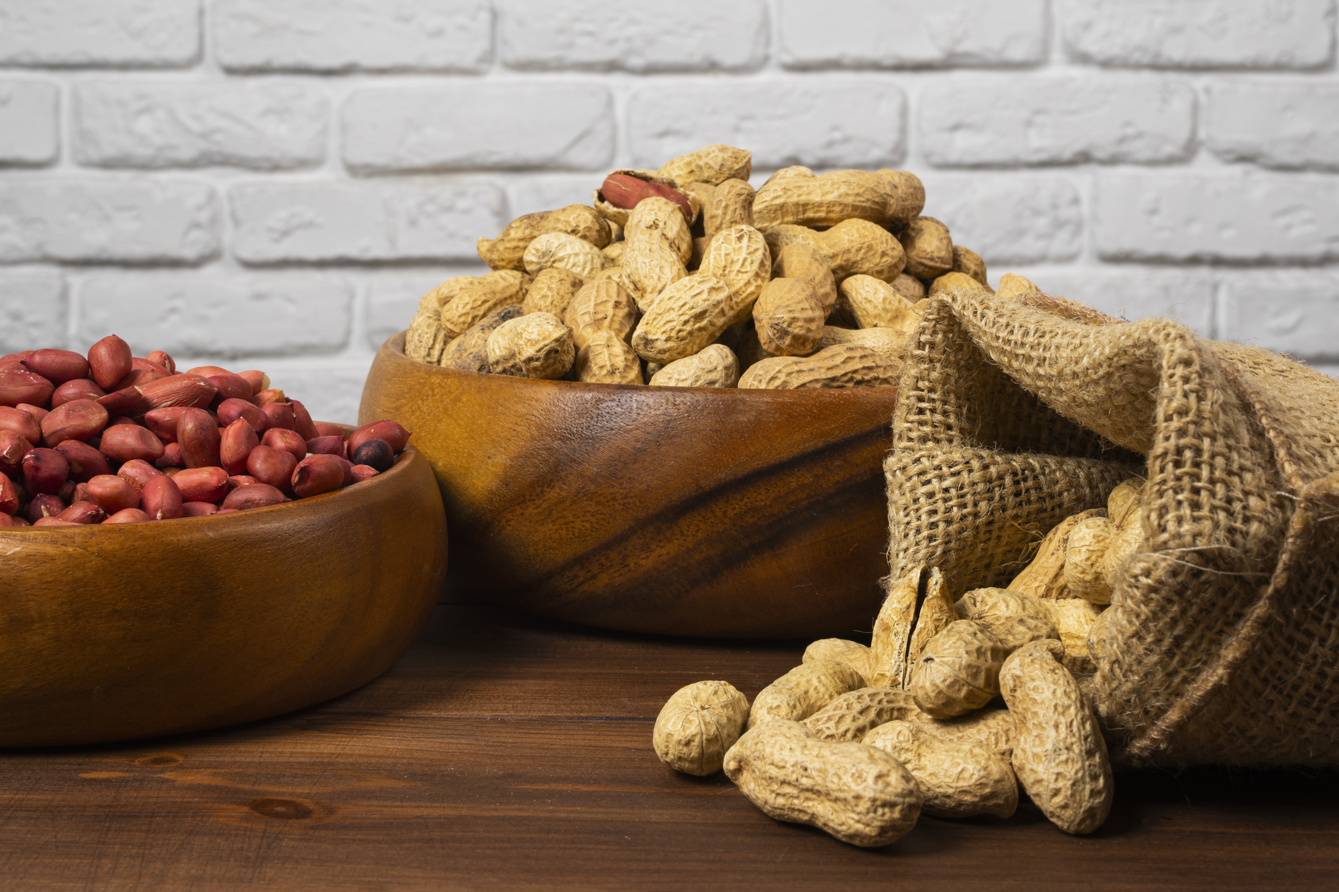 assortment peanuts with shells